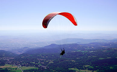 paragliding image